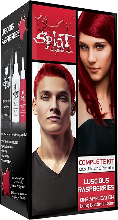 raspberry hair color semi permanent