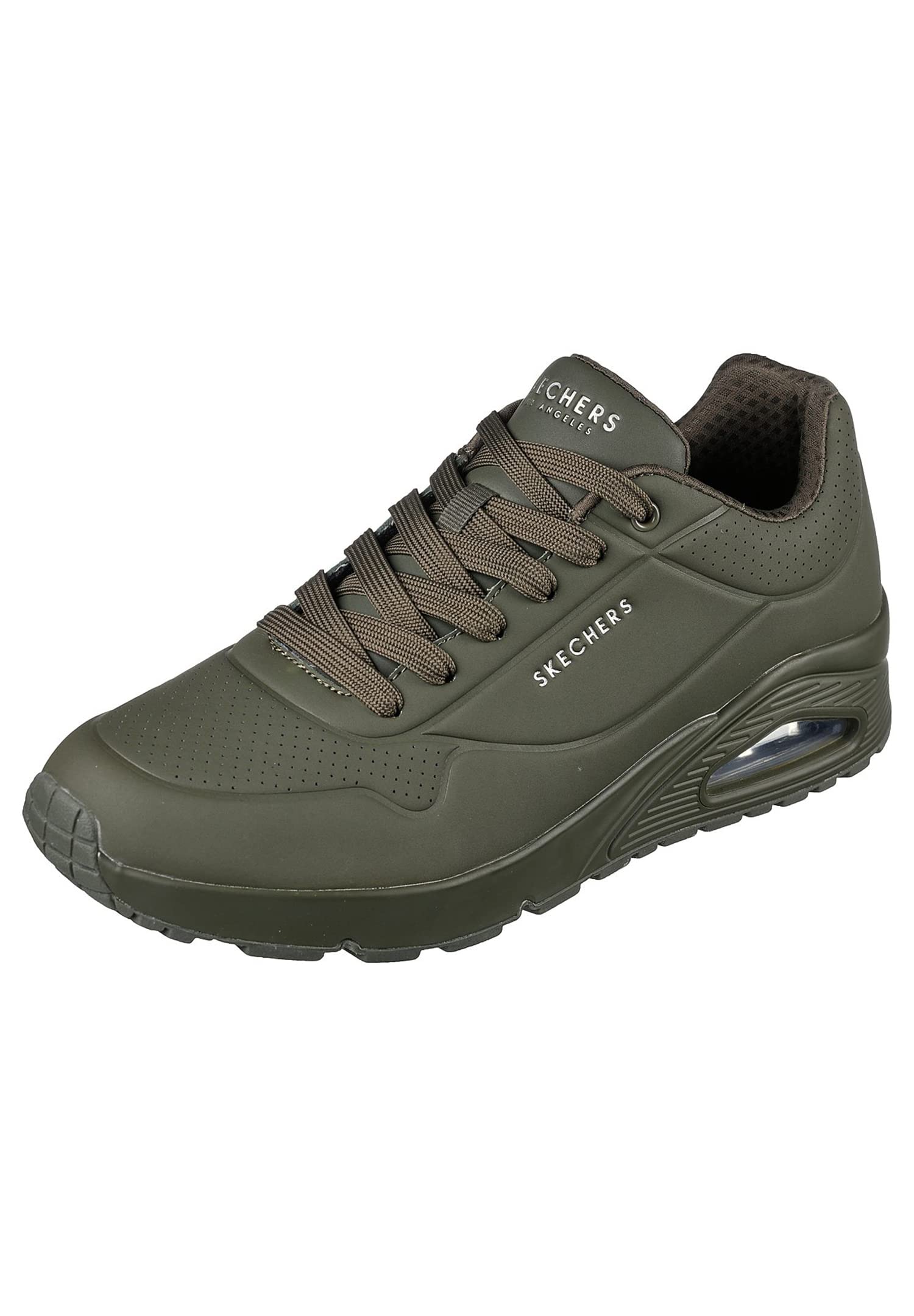 Skechers UNO - Stand ON AIR Casual Sneakers for Mens, Dark Green- 52458-DKGR (B0BT2TTR8T) Amazon Price History, Amazon Price Tracker