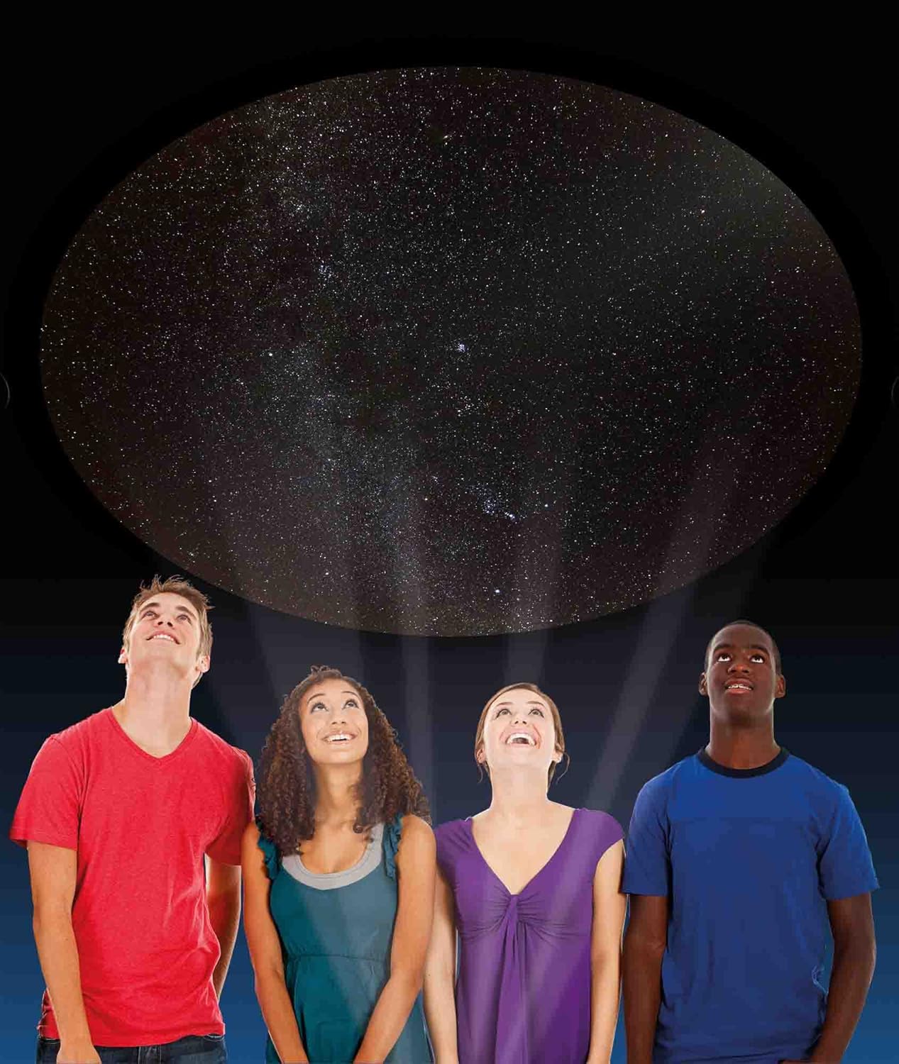 Brainstorm Toys: Night Sky Projector - Solar System, Constellations, Starlight & Moonlight Projector - 12' Projection - Image 6