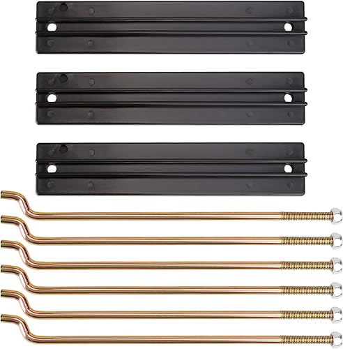 Miniatura 9 de 10L0L Kit de placa de retención de batería para Club Car DS y Carryall Electric 1998-2005 carrito de golf, incluye varillas y tuercas, OEM # 1013683