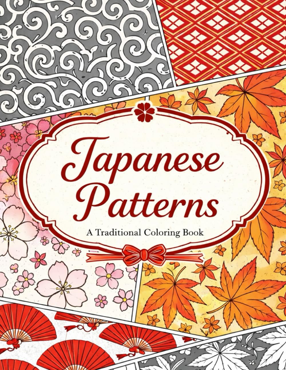 Japanese Patterns: A Traditional Coloring Book
