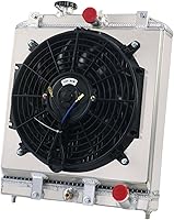 Vista 4 de Radiador compatible con Honda Civic 1992-2000 1.5L 1.6L L4 Gas y Acura Integra 1994-2001 1.8L L4 Gas, radiador de aluminio completo de 2 filas +