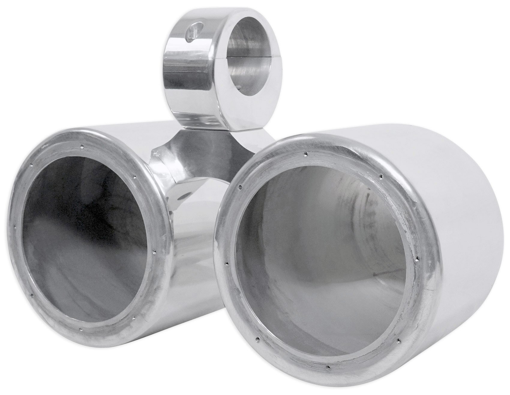 Rockville Bundle: (8) RKL65MBW Marine Boat Speakers Bundle with RMWK4 Marine Amp Wire Kit, RXM8BTW 8 Ch Marine Amp+(4) Speaker+Reciver (15 Items)