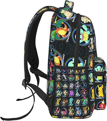 Miniatura 3 de Mochila de dibujos animados para niño y niña, linda mochila escolar impermeable, mochilas de viaje ligeras, 1 unidad., Mochilas de viaje