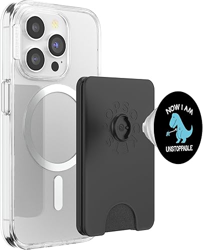 Miniatura 8 de Now I'm Unstoppable - Divertidos PopSockets de dinosaurio T-Rex MagSafe PopGrip para iPhone
