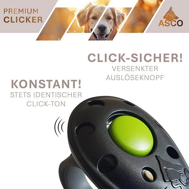 Foto 2 de 7 de ASCO Clicker de Dedo prémium Cinta elástica para la Mano para Entrenamiento con clicker