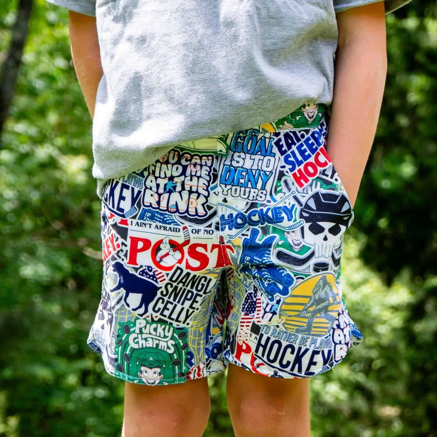 ChalkTalkSPORTS Hockey Ryder Athletic Shorts - Hockey Performance Shorts - Youth & Adult Sizes - Image 6