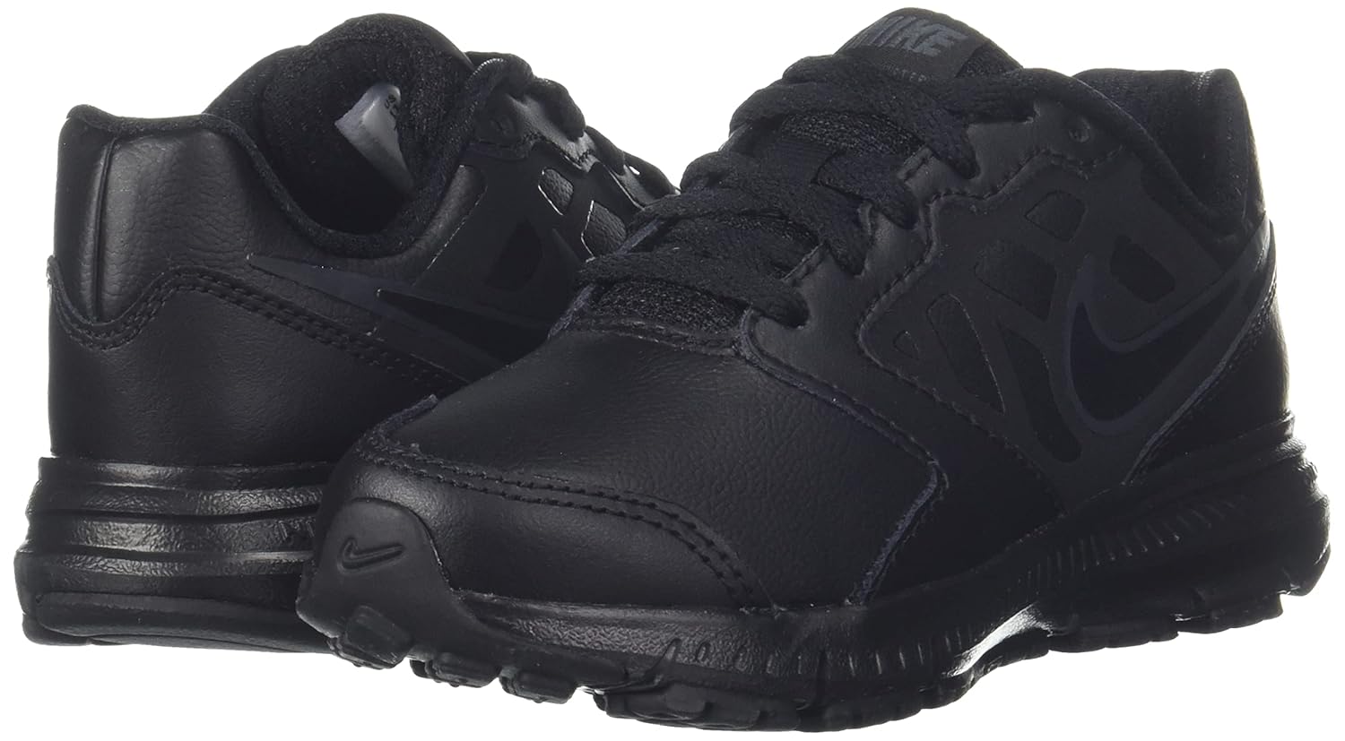 Nike Boys Black-Anthracite Running Shoes - 10.5 UK 2