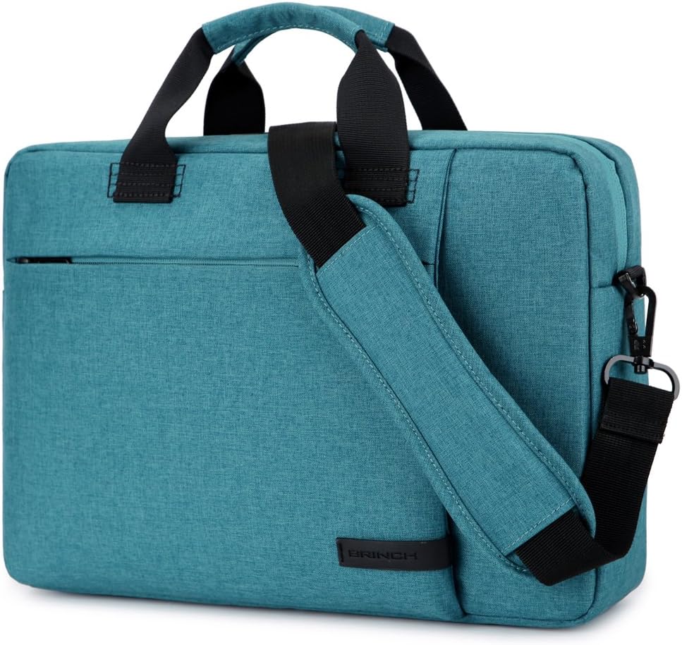 Laptop Bag 13.3 Inch,BRINCH Stylish Fabric Laptop Messenger Shoulder Bag Case Briefcase for 13-13.3 Inch Laptop/Notebook/MacBook/Ultrabook/Chromebook Computers (Blue)