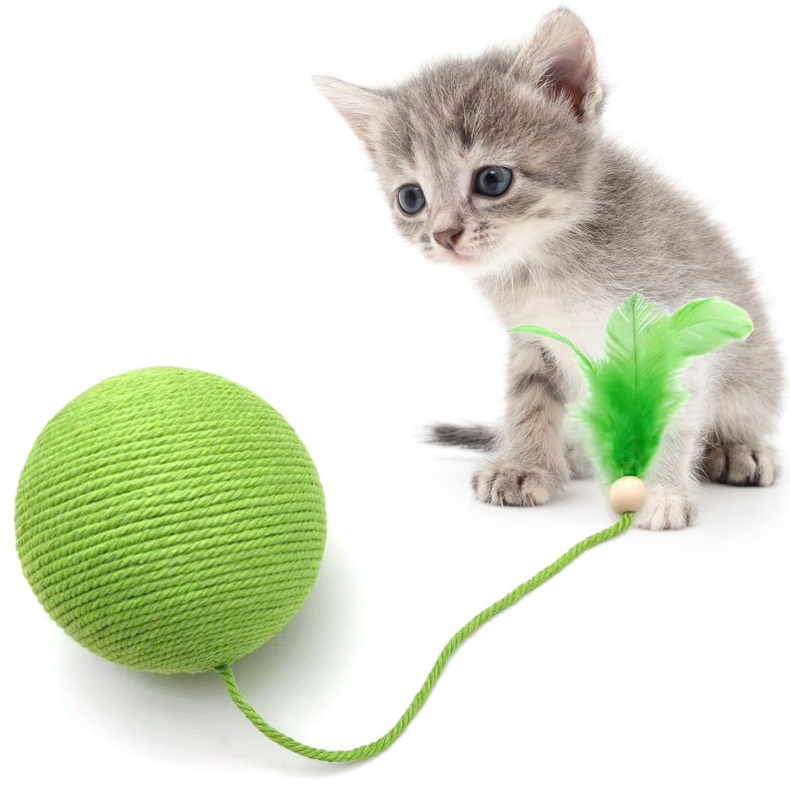 Amazon | HOMEBASICS 猫 おもちゃ ボール 猫じゃらし 鈴付き 音が鳴る