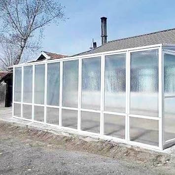 Polycarbonate Sheets Poly Plastic Roof Panel,Roof Cladding Panels Covers,UV Protection Rain Awning,for Outdoor Canopy Carport Cold Frame Replacement Shed Panel (WxL:28x39in)