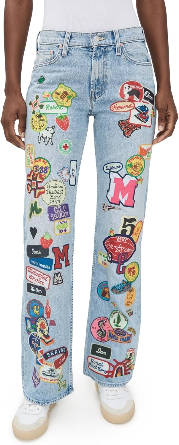 Mother Women's The Bookie Sneak Jeans, Scout It Out, 25