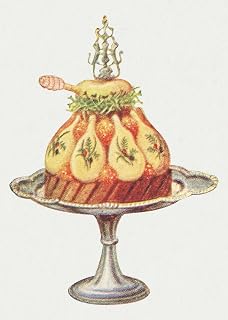 Home Comforts - Vintage hand drawn lamb cutlets illustration - Vivid Imagery Laminated Poster Print - 20 Inch by 30 Inch Laminated Poster With Bright Colors