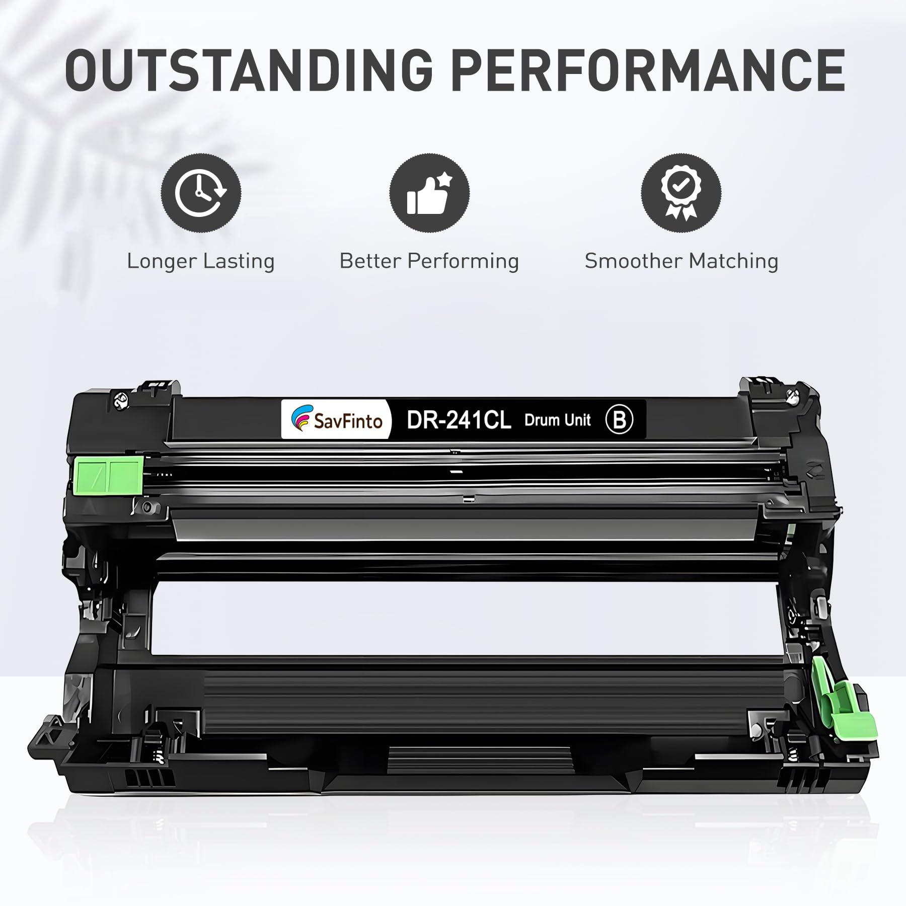 DR-241CL DR241CL DR241 Tambour Compatible avec Brother DCP-9020CDW HL-3140CW HL-3142CW HL-3150CDW HL-3152CDW HL-3170CDW HL-3172CDW MFC-9130CW MFC-9140CDN MFC-9330CDW MFC-9340CDW (1 Noir)