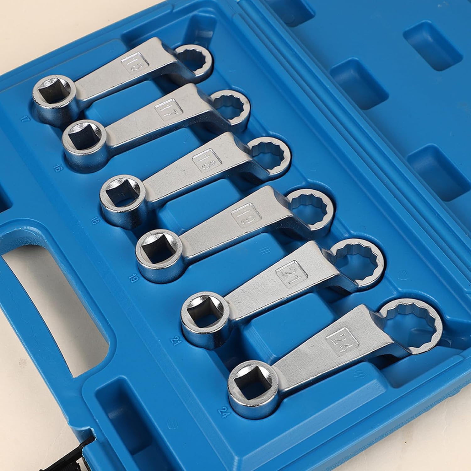 Automotive Suspensions Adjustment Tool Wrench with Storage Case Professional Steel Build for Mechanics Tool Caster Angle Adjustment Wrench Kit