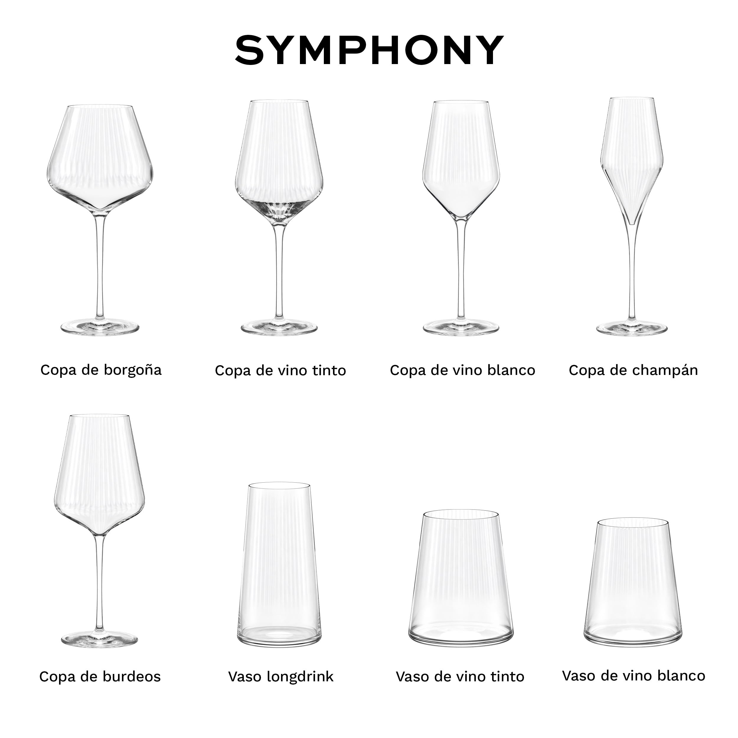 Stölzle Lausitz Vaso de Vino Blanco Symphony Orange Set de 6, 400 ml – Vasos versátiles para Vino, Agua, Zumo & Cócteles – Cristal Elegante – Lavavajillas & Resistentes a Golpes