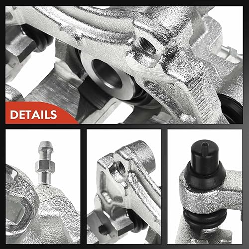 Miniatura 7 de A-Premium Conjunto de pinza de freno de disco con soporte compatible con modelos Mazda seleccionados - Miata 2001 2002 2003 2004 2005, L4 1.8L -