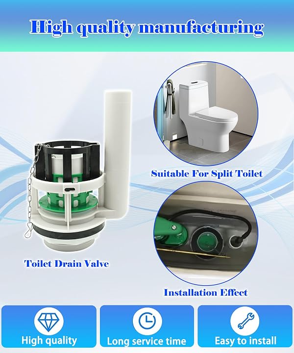 3-Inch Toilet Flush Valve Replacement Parts Fits for Toto THU Series Tower Two Piece Toilets by Maigoo - Used condition - Image 4