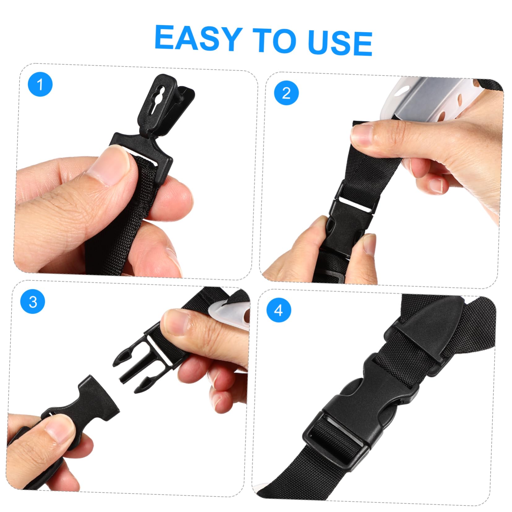 ARTIBETTER Helmriemen Reithelm Helme Für Erwachsene ATV Correa Schutzhelm Kinn Starp Kinnriemen Für Hut Se Fahrradteile Für Männer Kinnriemen Für Schutzhelm Lanyard Polyester