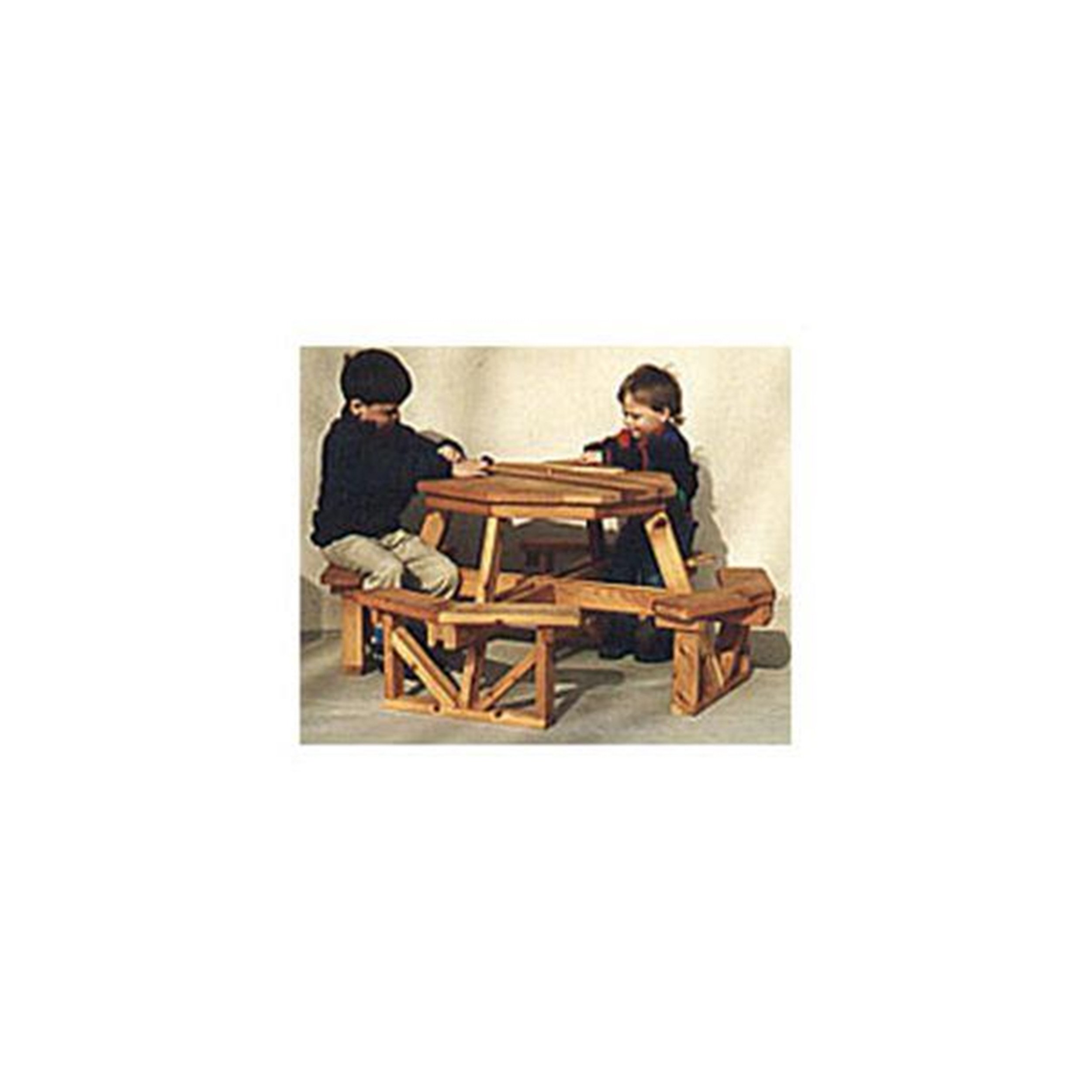 Plans De Construction Table D'appoint Octogonale 1946 - En érable - Occasion / Vintage