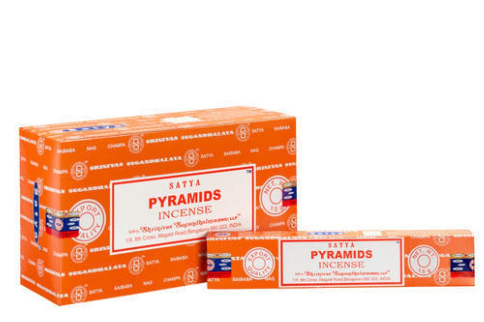 MontCherry Brand Exclusive Hair Pin and Satya Incense Sticks Box of 12 Packs Various Unique Fragrances Combo sold by Trendz (Pyramids)