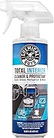 Chemical Guys Total Interior Cleaner & Protectant 16oz - Streak-Free Cleaner for Leather, Vinyl, Plastic, Rubber, Glass in Cars, Trucks, SUVs