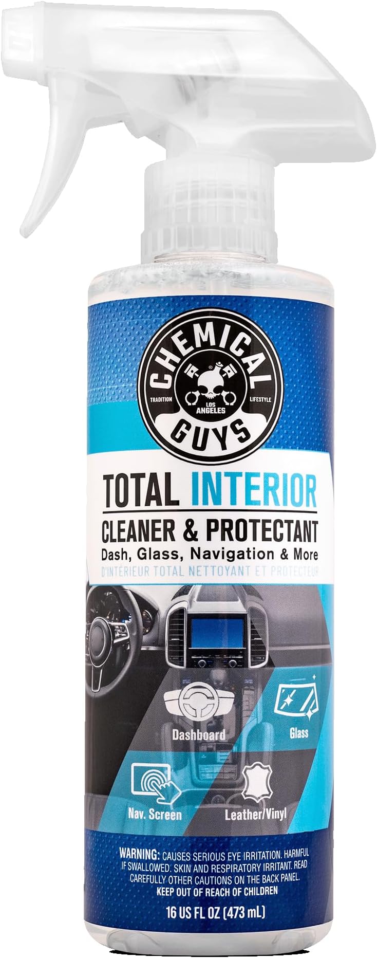ChemicalGuys SPI22016 Total Interior Cleaner and Protectant, 16 fl. Oz