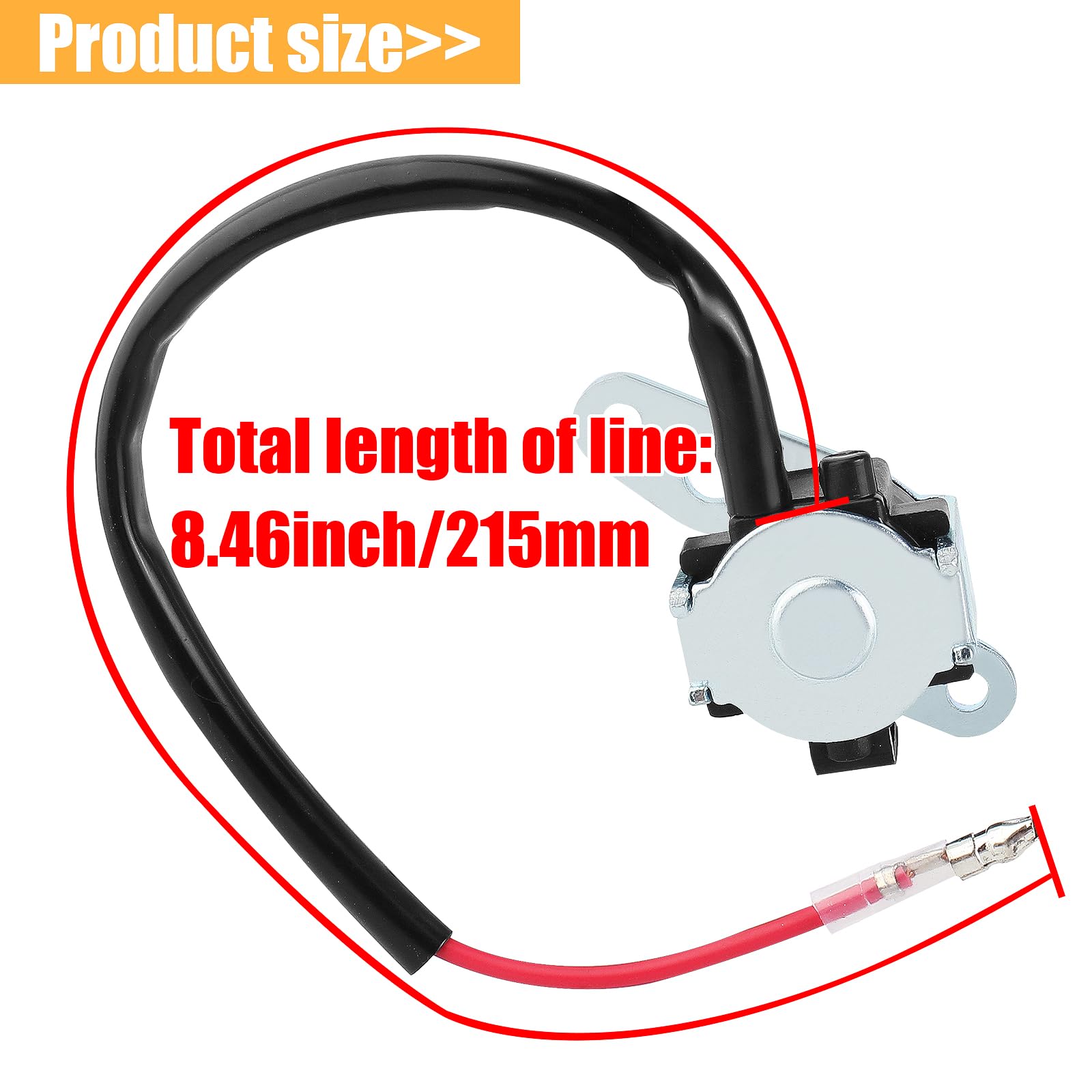 Kit de solenoide de apagado de combustible compatible con Kohler 24-757-01-S 2475701S CH18 CH20 CH22 CH23 CH25 CH620 CH621 CH640 CH641 CH670 CH680 CH730 CH740 CV20 CV640. CV680 CV742 LH685