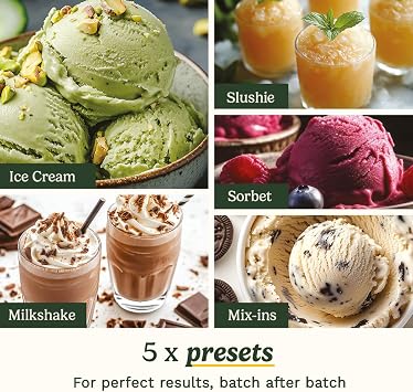 Cuisinart Freeze Wand XL Ice Cream Maker|2 x 470ml pots|5 presets: Ice Cream, Sorbet, Milkshake, Slushie, Mixins|high-protein, dairy-free, vegan, low calorie |Churn in 5 minutes|Compact, handheld
