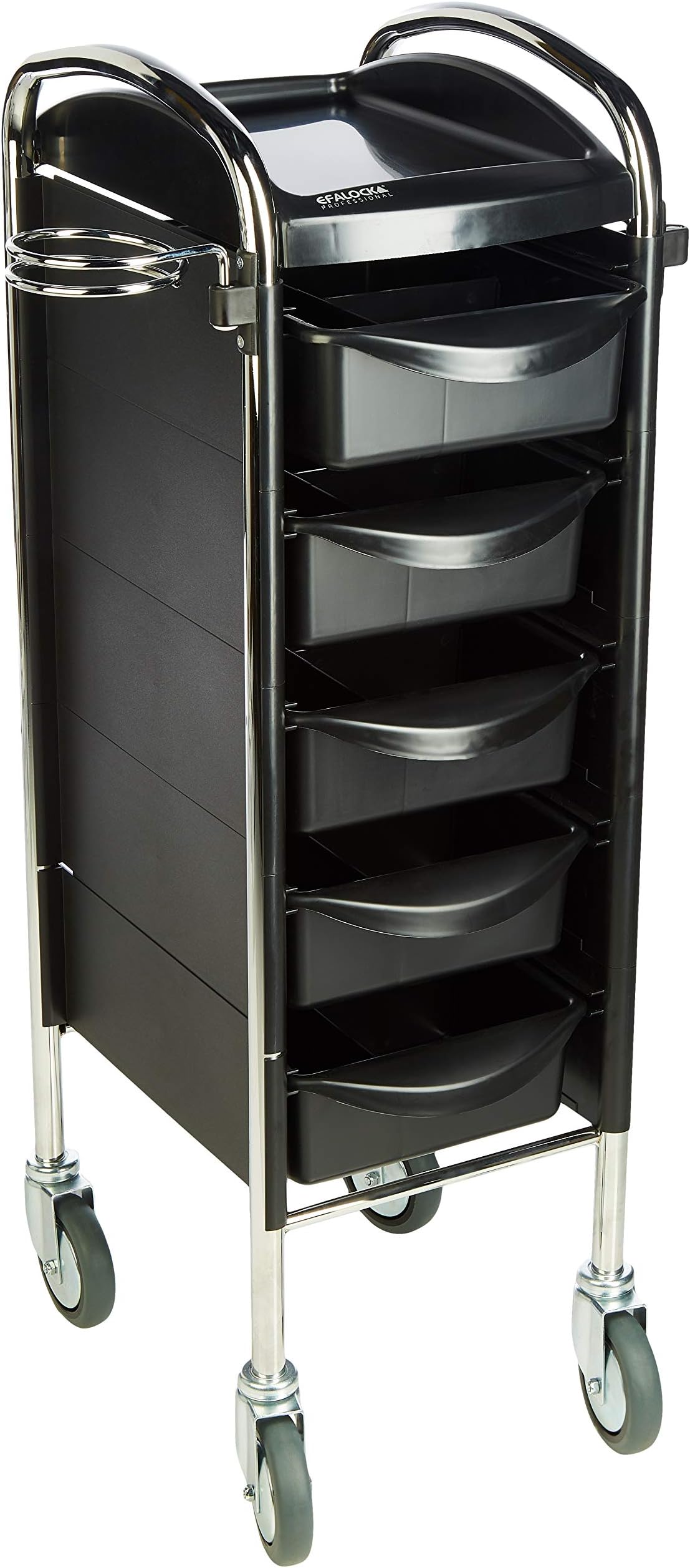 Efalock Piccolo 6002 Work Trolley - High/Large Wheels - 1 Item