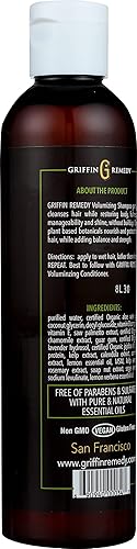 Miniatura 2 de GRIFFIN REMEDY Champú voluminizador, 8 FZ