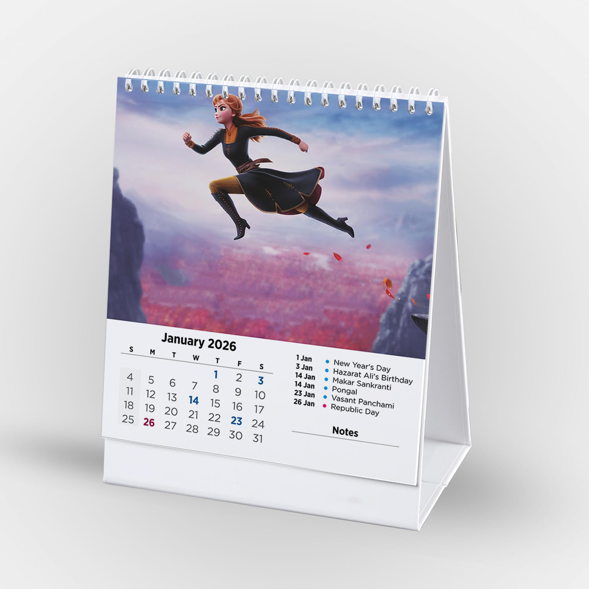 Visual Creation Desk Calendar 2025 - Princess Series calendar for Office Home Table Couple-image-10