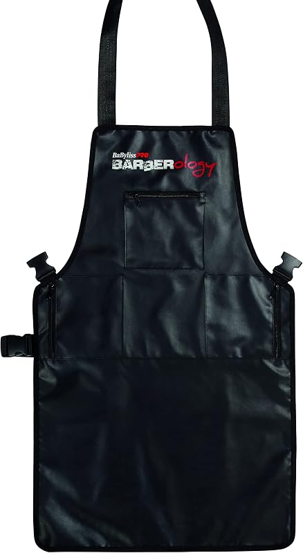 Delantal de barberología BabylissPRO - Negro