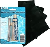 Vista 22 de Kit de parches de reparación de vinilo resistente Pegamento adhesivo de cemento de vinilo y parches de colores para inflables, barcos, balsas