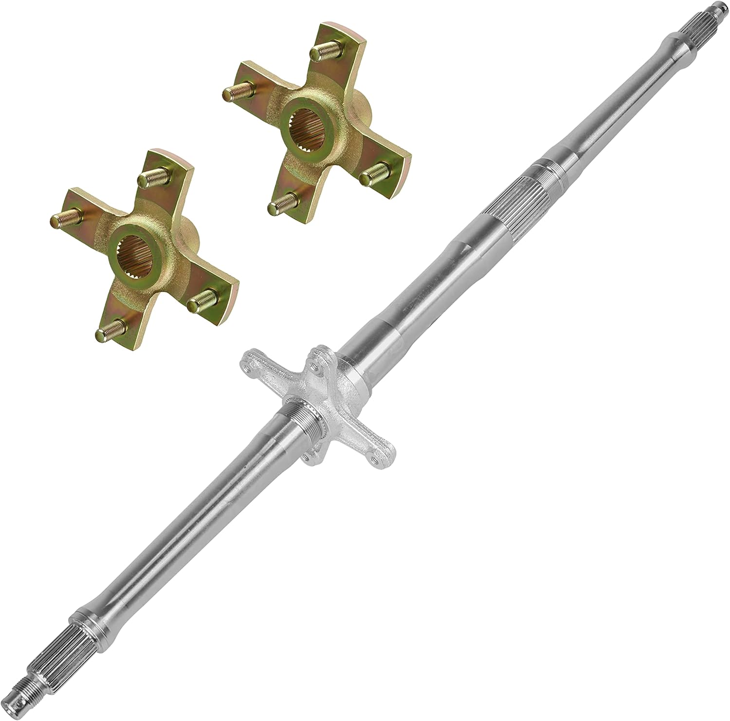 Caltric Rear Wheel Hub and Rear Axle compatible with Suzuki LT-Z400 Quadsport Z400 2003 2004 2005 2006 2007 2008