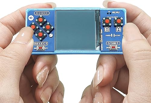Mini emulador de consola de juegos retro portátil de 1.5 pulgadas, pantalla LCD de 1.5 pulgadas, sistema de videojuegos portátil con batería
