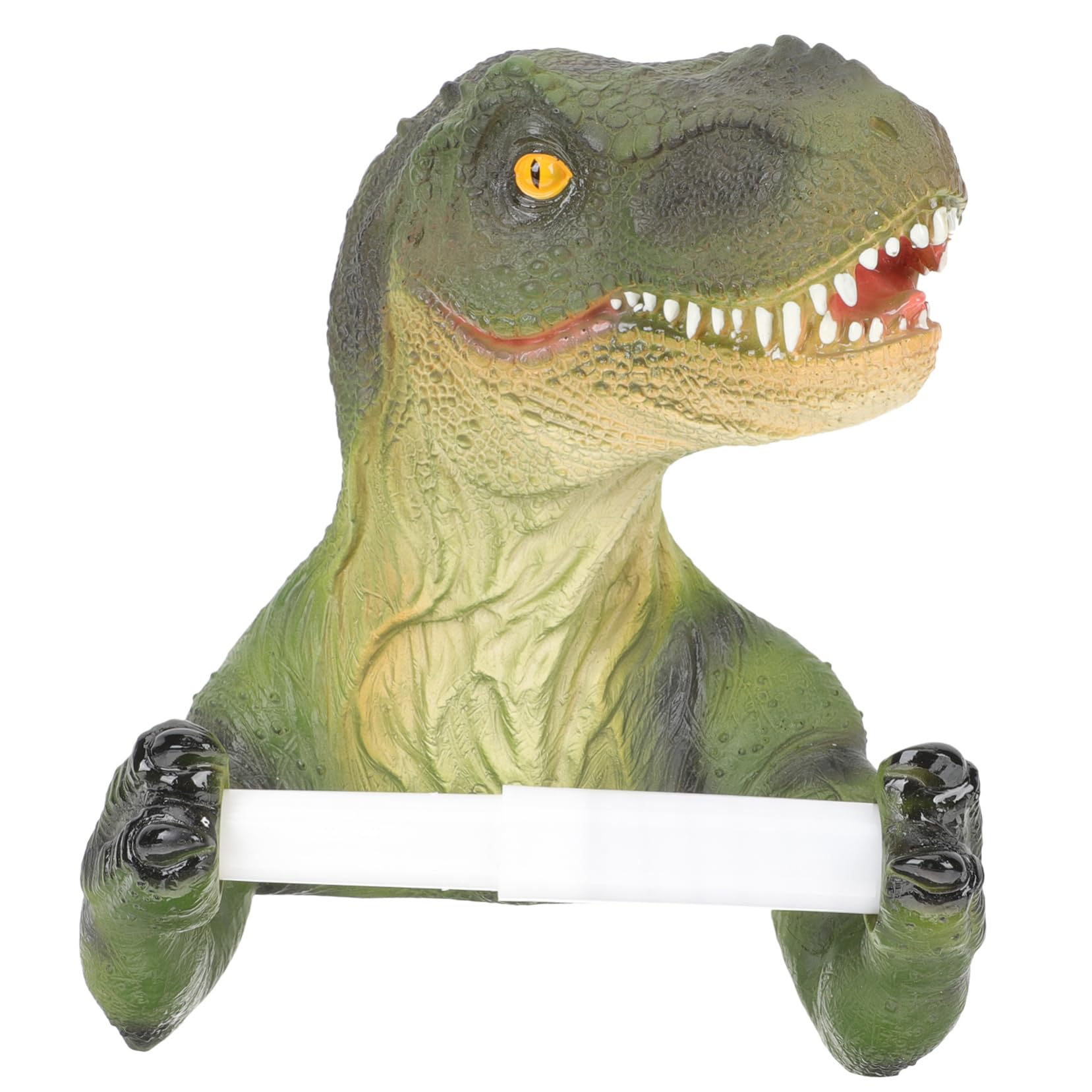 HEMOTON Porte-Rouleau Distributeur de lingettes pour bébé Porte-Serviettes en Papier Dinosaure Distributeur de Papier hygiénique Support de Papier Toilette Support de Papier d'hôtel Ménage