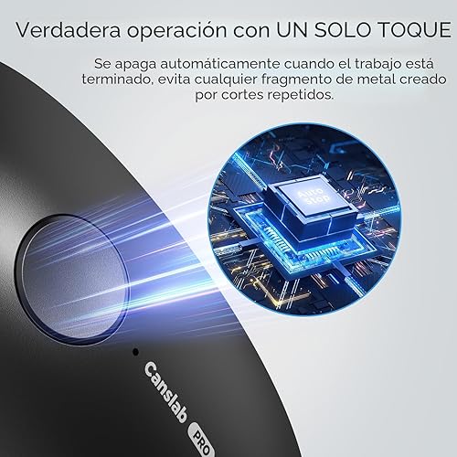 Miniatura 2 de Canslab Ultrablade PRO - Abrelatas de parada automática, abrelatas eléctrico recargable para cocina para personas mayores con artritis, abridor de