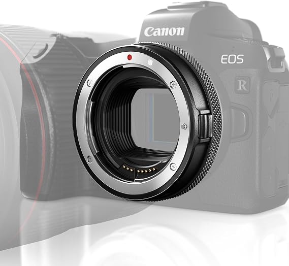 Canon CR-EF-EOSR Control Ring Mount Adapter for EF-EOS R EOSR Black φ74.4 x 24mm