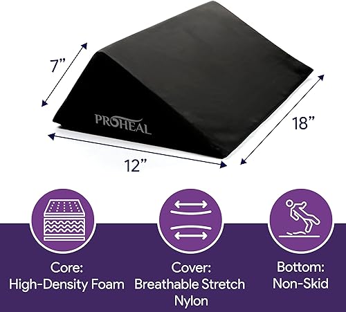 Miniatura 6 de Cuña de cama médica de espuma, cuña de colchón de posicionamiento para prevenir y tratar un dolor de cama, alivia el cuerpo, la espalda, la presión