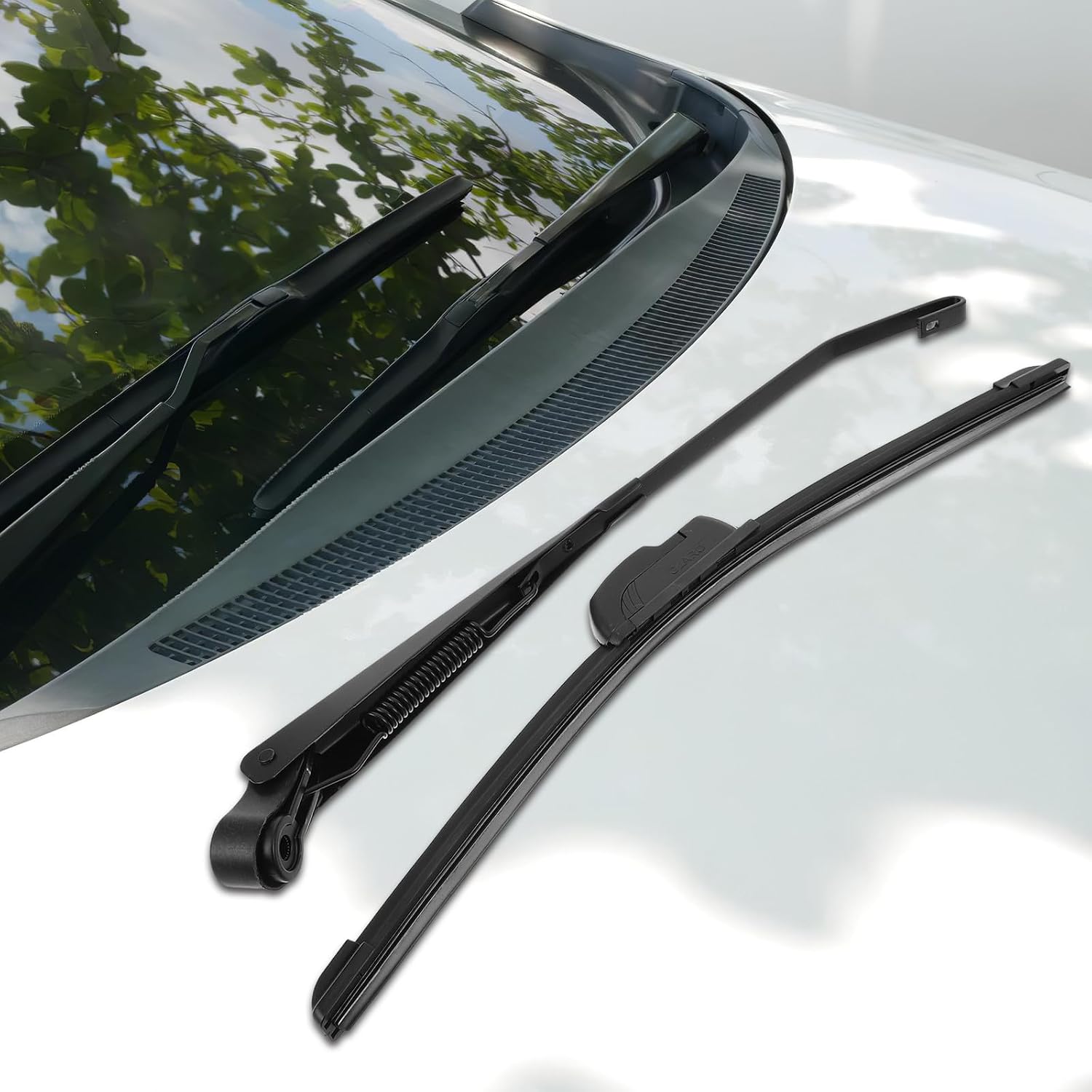 Electric Windshield Wiper Kit for Utv and Atv with Copper Alloy and Plastic Construction, Front Wiper Blade Set Featuring Wear-resistant Design to Reduce Replacement Costs,