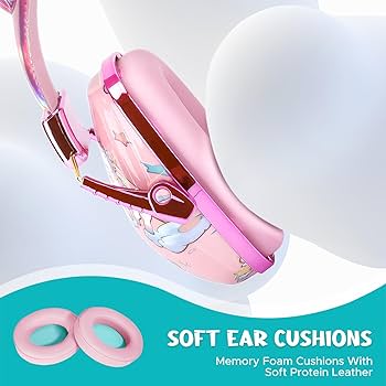 JYPS Kids Ear Defenders Children, Noise Cancelling Headphones Autism, Kids Ear Protection Earmuffs For Boys, Girls, Toddlers Age 2+, Baby Noise Blocking Ear Muffs 3-18 Months (pink Unicorn