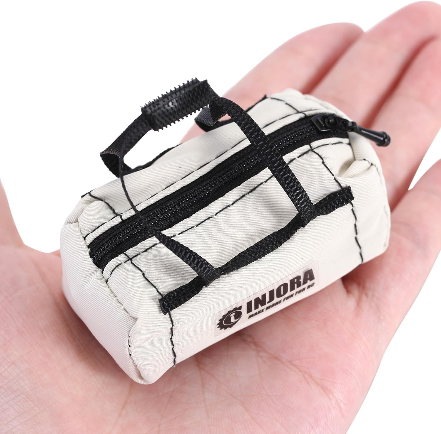 INJORA Polyester RC Scale Accessories Miniature Sports Travel Bag for TRX4M SCX24 AX24 FCX24 1/18 1/24 RC Crawler(3pcs)