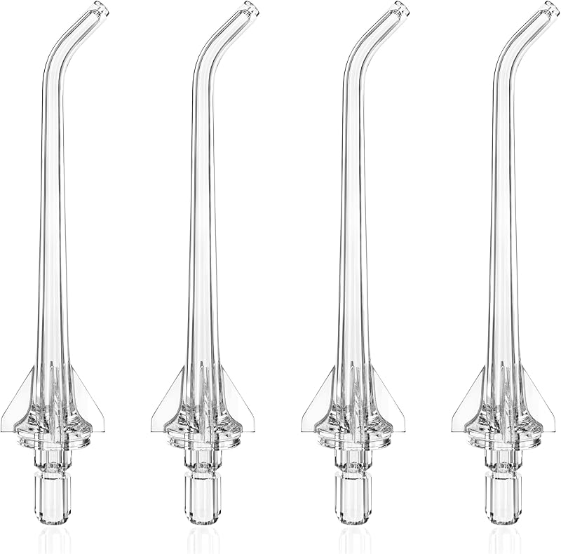Replacement Head for AquaSonic Aqua Flosser, 4 Classic Jet Tips | Replacement Tips Oral Irrigator Jet Tips