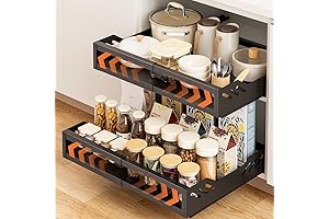 Adjustable Adhesive Drawers for Kitchen