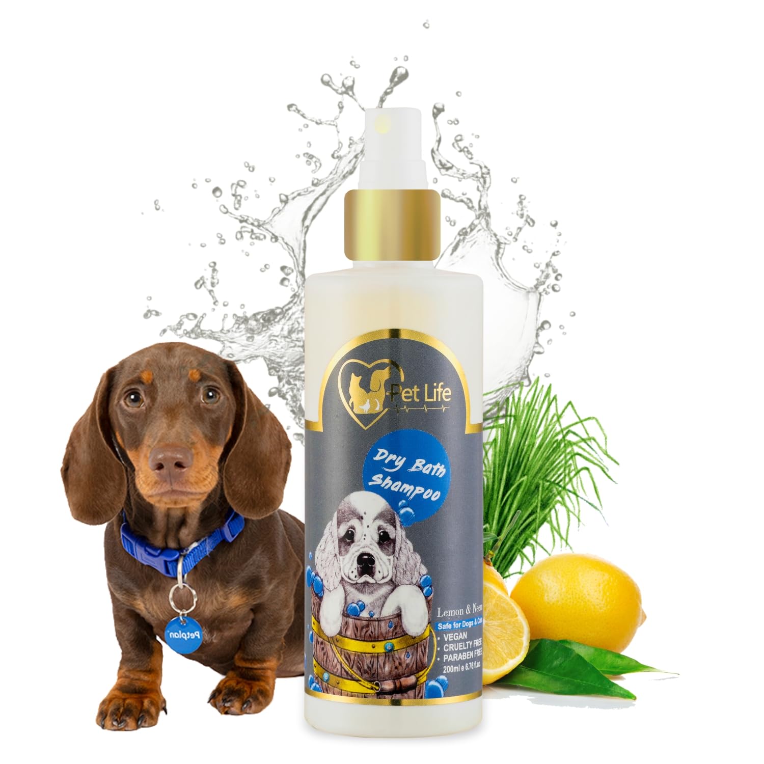 See full amazon price history chart for Pet Life Organic Dry Bath Shampoo for Dachshund Dog & Puppy | Dry Waterless Spray Dog Shampoo for A Cleaner, Smoother & Shinier Coat - Made with Natural Ingredients for All Dog Breed - 200 Ml Pet Life Organic Dry Bath Shampoo for Dachshund Dog & Puppy | Dry Waterless Spray Dog Shampoo for A Cleaner, Smoother & Shinier Coat - Made with Natural Ingredients for All Dog Breed - 200 Ml (B0B625V418) Amazon Price History, Amazon Price Tracker