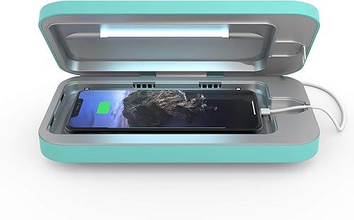 Miniatura 30 de PhoneSoap 3.0 - Sanitizador de rayos UV y cargador universal para teléfono Blanco,Negro -,Oro,Orquídea,bígaro,Plateado,Aqua 3.0,negro