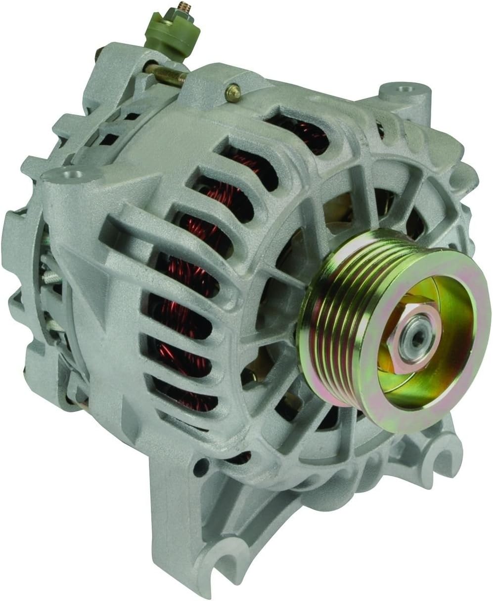 Fits 200 AMP High Output Alternator Ford F-150 Heritage V8 4.6L 281cid 2004 and F-150 Heritage V8 5.4L 330cid VIN M; VIN Z 2004