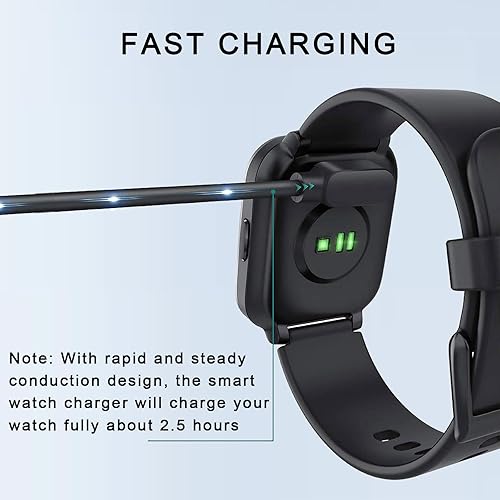 Miniatura 6 de Cable cargador de reloj inteligente para IP68, IP67, BIGGERFIVE BW01 BW02, FITVII HM57, VeryFit IDW26 IDW25 IDW23 IDW21 IDW20 IDW19 IDW17 IDW16