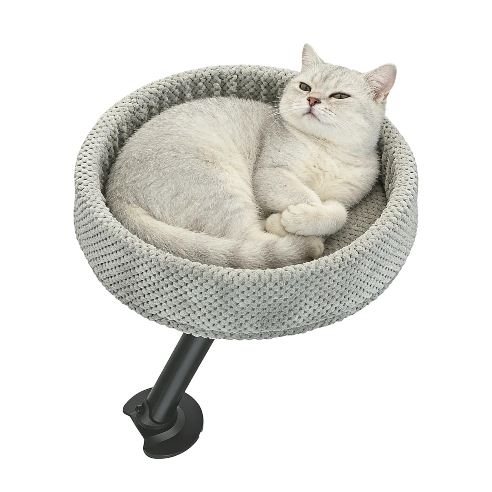 Cama de escritorio para gatos para balcones y habitaciones en invierno